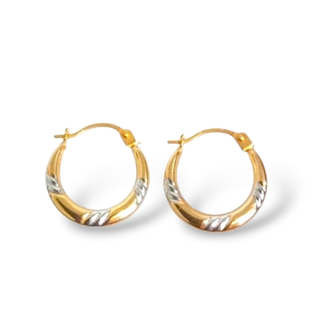 10k Gold Hoop Earrings